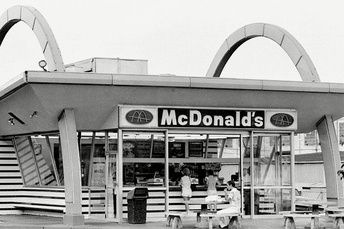 One of the last remaining old style red-and white McDonald's stands in Beaver Falls, Pa., in Sept. 1985. It is one of six of the old style McDonald's restaurants still operating in the United States