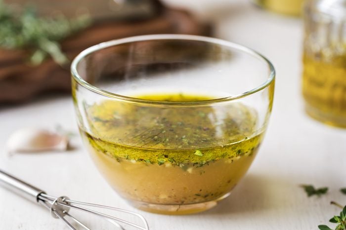 Homemade Vinaigrette with Thyme by fresh ingredients