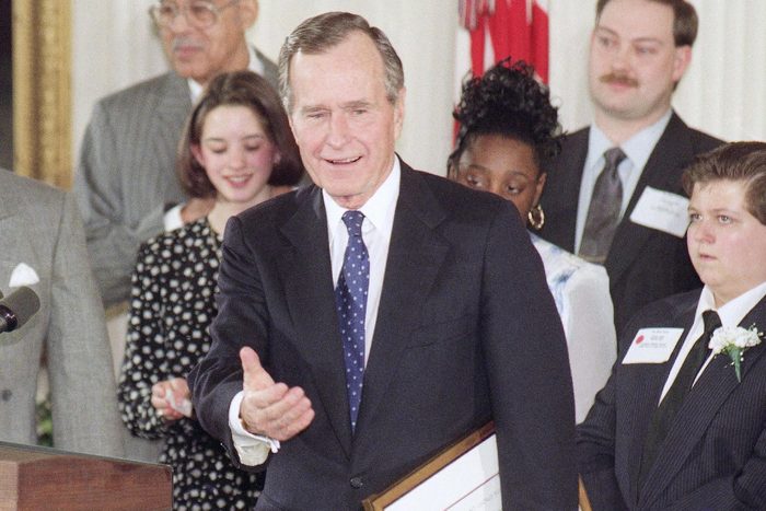 George H W Bush Washington 1993, Washington, USA