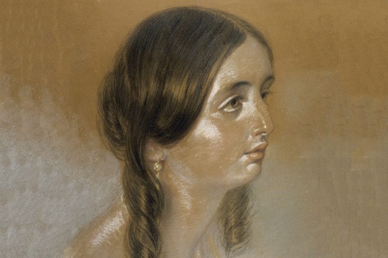 Emily Bronte This Portrait is Thought by Some to Be of Emily On Circumstantial Grounds 1818 - 1848