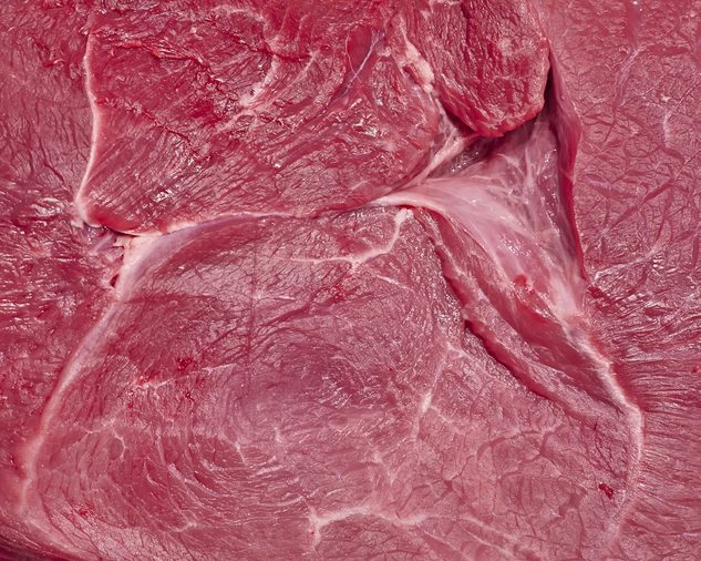 fresh raw meat closeup