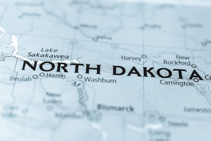 North Dakota State, USA.