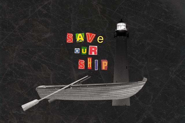 Save Our Ship Collage