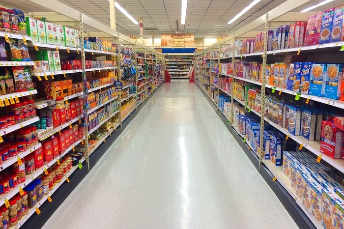 grocery store aisle