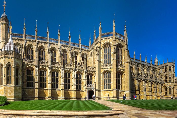 st. George's Chapel at Windsor Castle, England