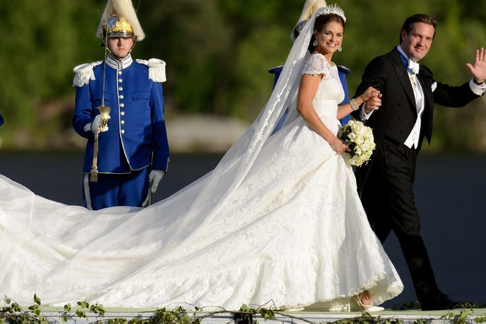 The wedding of Princess Madeleine and Chris O'Neill, Stockholm, Sweden - 08 Jun 2013