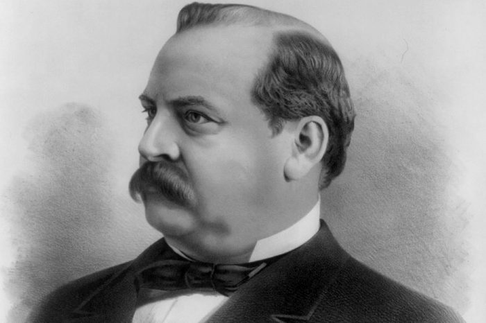 President Grover Cleveland. Cleveland was the 22nd and 24th President of the United States and is the only president to serve two non-consecutive terms.
