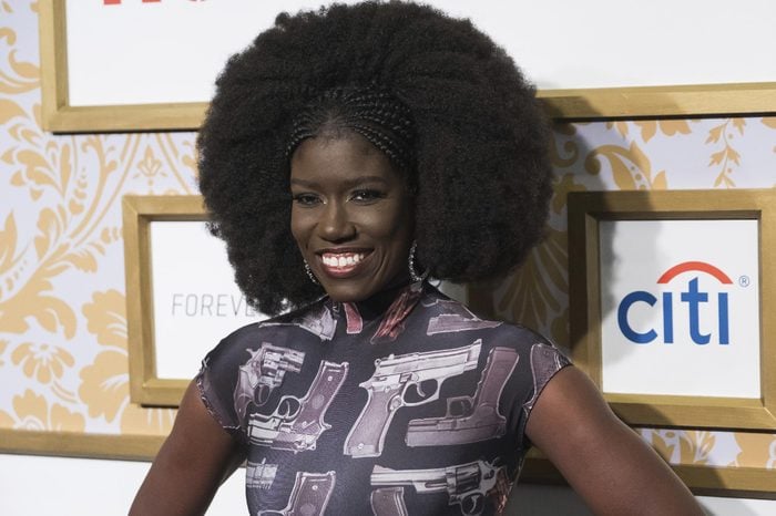 Bozoma Saint John attends the Roc Nation pre-Grammy brunch at One World Trade Center, in New York