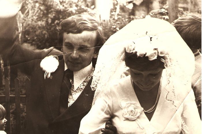 ucraine CIRCA 1950 - Wedding day - Circa 1978