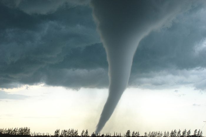 Strongest tornado in Canada