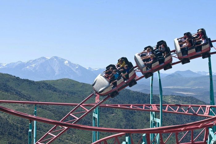 Colorado: Cliffhanger Roller Coaster
