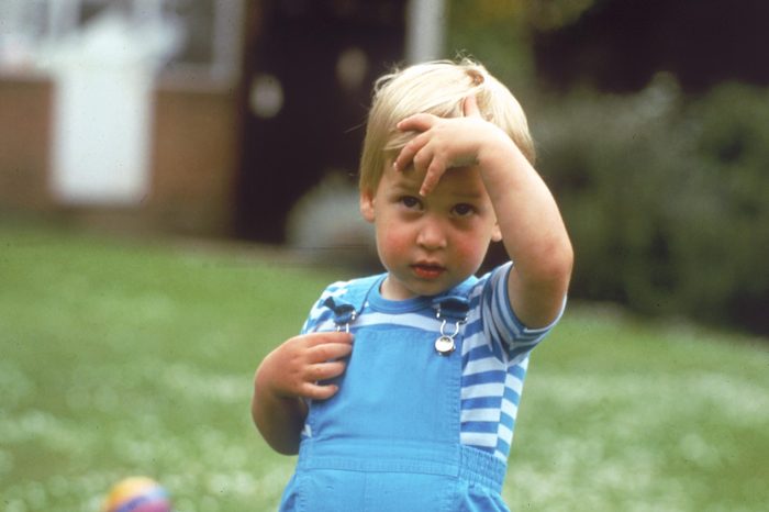 Prince William of Wales Photographed On 12th June 1984 Nine Days Prior to His Second Birthday William Now Duke of Cambridge is the Elder Son of the Prince of Wales and the Late Diana Princess of Wales 1984