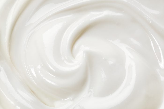 swirled yogurt