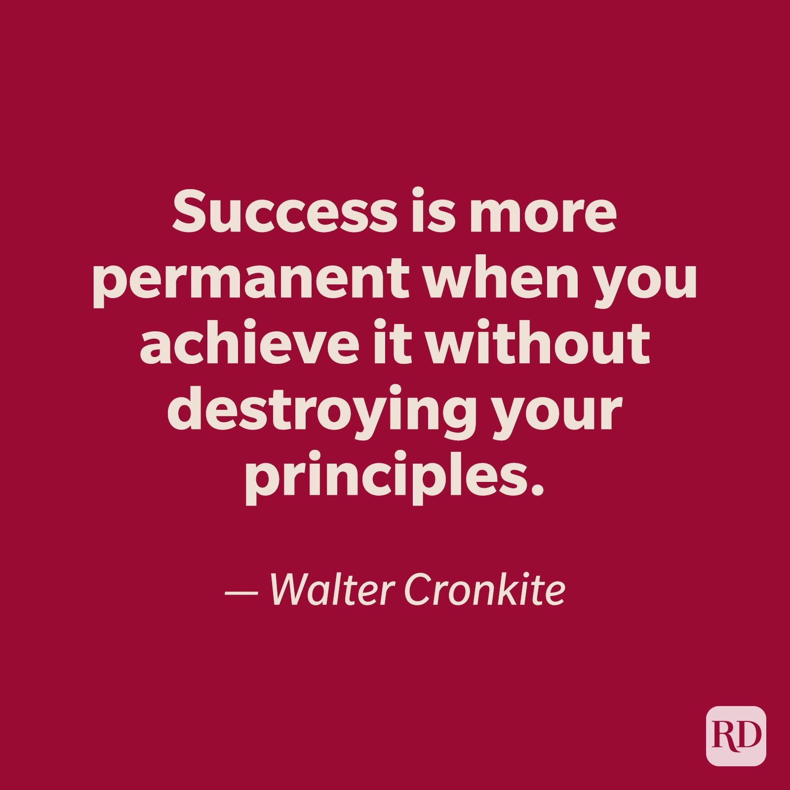 Walter Cronkite quote