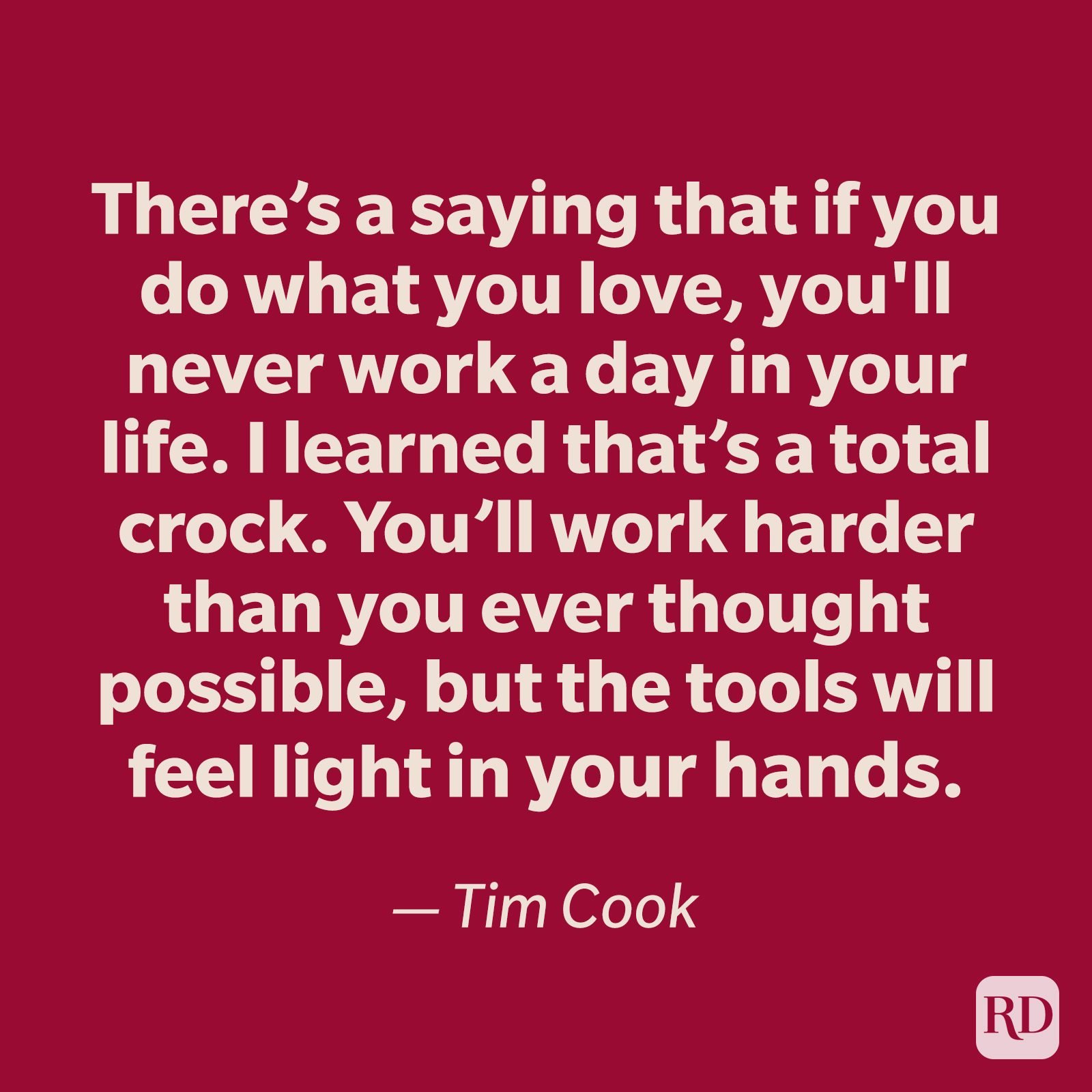 Tim Cook quote