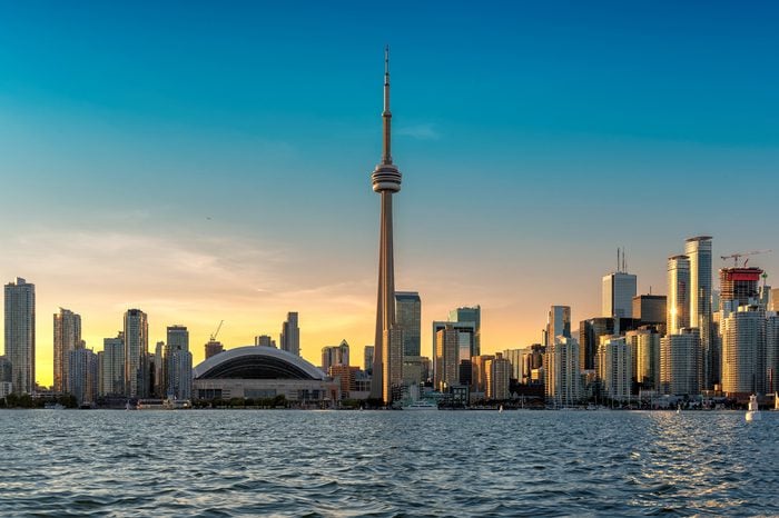 Beautiful Toronto skyline - Toronto, Ontario, Canada.