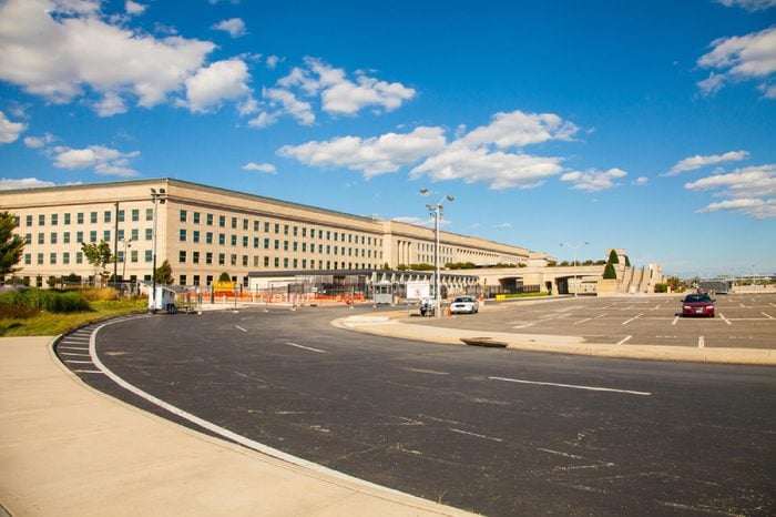 USA. WASHINGTON, DC NOVEMBER - 24, 2016: The Pentagon building, headquarters for the United States Department of Defense.