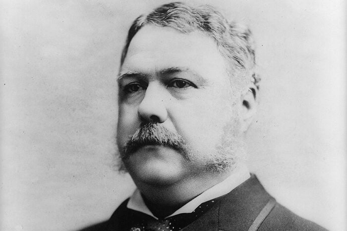Chester Alan Arthur (1829-1886) 21st President of the United States of America 1881-1885. Vice-President under President Garfield on whose assassination he succeeded to office. Arthur in 1882.