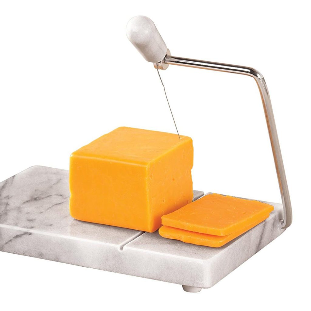 Marble cheese slicer