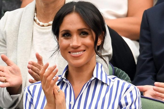 Meghan Duchess of Sussex in the Royal Box