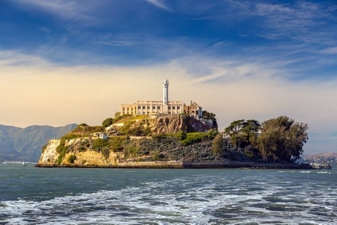 Isla de Alcatraz en San Francisco, Estados Unidos.