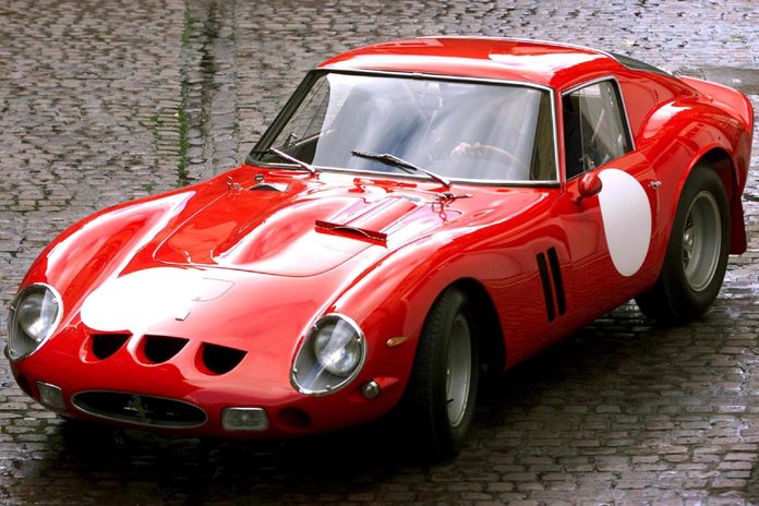London United Kingdom : a Vintage 1963 Ferrari 250 Gto Which Won the 1963 Le Mans Gt Race Outside Bonham and Brooks Auction House in London 30 October 2000 One of Only 39 250 Gto Variants the 3-litre Ferrari is to Be Auctioned Next Month and is Expected to Threaten the World Record by Selling For Approximately $10 Million in the Historic Ferrari Motor Car and Automobilia Show in Gstaad Switzerland on 19 December
