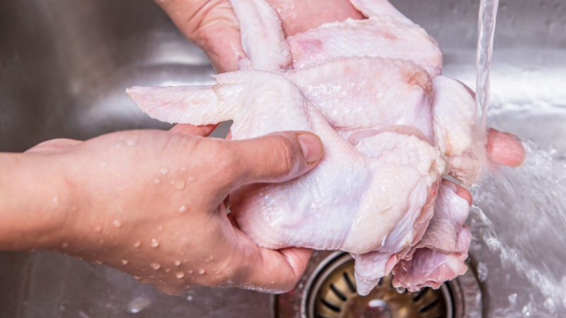 Why You Should Never Wash Chicken Before Cooking It