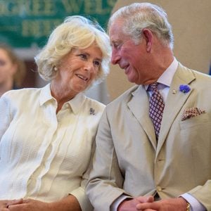 Camilla Duchess of Cornwall and Prince Charles reopening the Strand Hall, Builth Wells