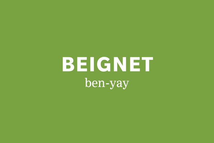 beignet pronunciation