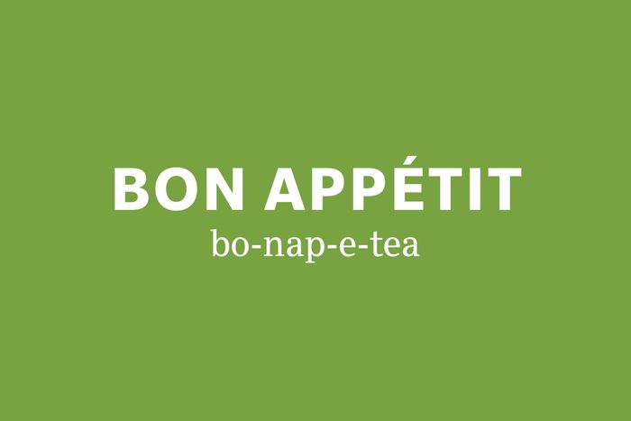 bon appetit pronunciation