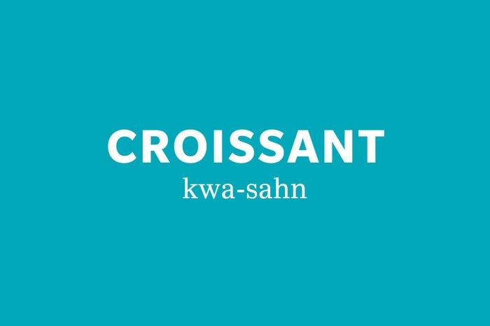 croissant pronunciation