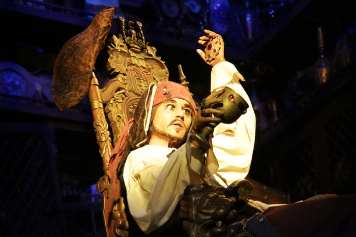 Disneyland's Pirates of the Caribbean Attraction