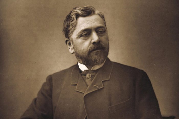 Gustave Eiffel (1832-1923), French engineer.(1880). His most historic and best-known work is the Eiffel Tower built for the Paris Exposition of 1889 and remained the tallest building in the world until 1930. Photograph by Eugene Pirou. (Paris 1880).