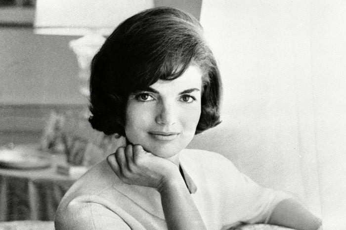 In this photo provided by the White House, first lady Jacqueline Kennedy is pictured in the first family's White House living quarters