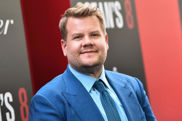 James Corden attends the world premiere of "Ocean's 8" at Alice Tully Hall, in New York