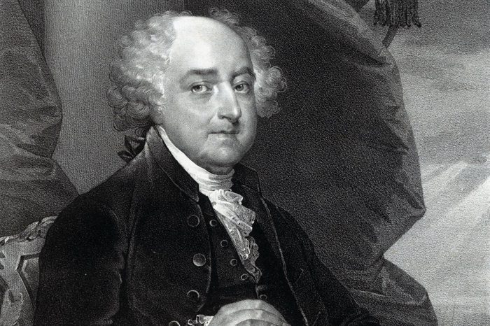 John Adams, President of the United States of America. Adams was the second president of the United States having already served as the country's first vice president. He was also one of America's Founding Fathers.
