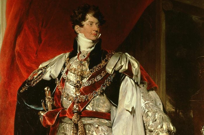 King GEORGE IV of England, 1762-1830, reigned 1820 - 30, Prince Regent from 1811 due to his father's madness (Sir Thomas Lawrence)