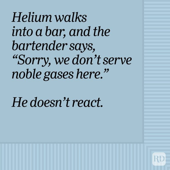 Noble Gases Bar Joke