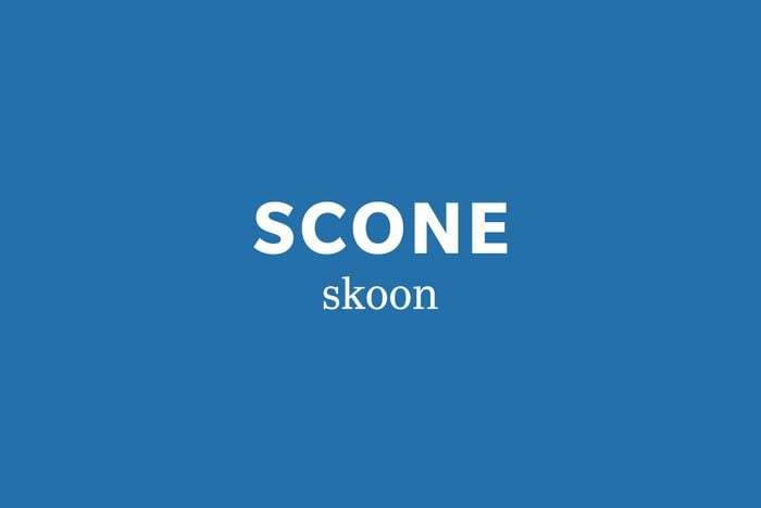 scone pronunciation