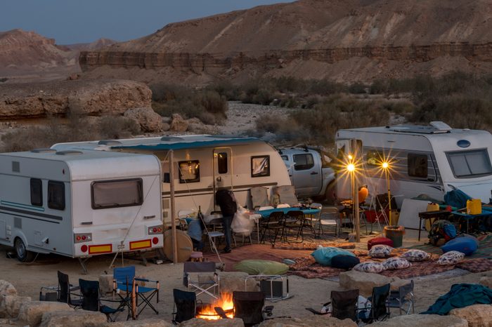 Desert RV- Caravan Vacation- Mizpe Ramon, Israel