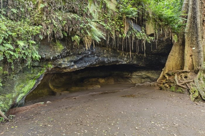 Mau Mau Caves hidden in Karura Forest in Nairobi, Kenya