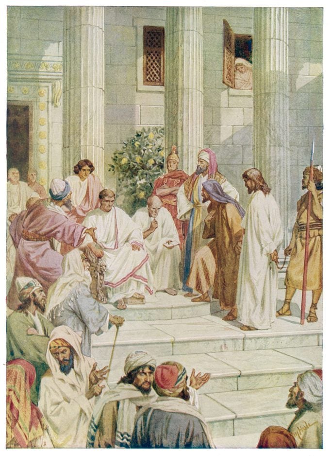 Jesus is Taken Before Pontius Pilate