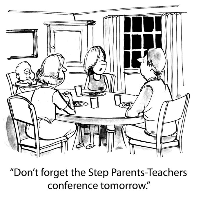 Step Parents-teachers conference.