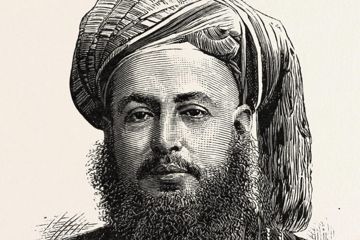 Bargash Bin Said, G.c.m.g., Sultan Of Zanzibar, 1888 Engraving.