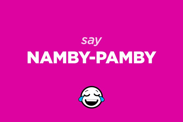 namby-pamby