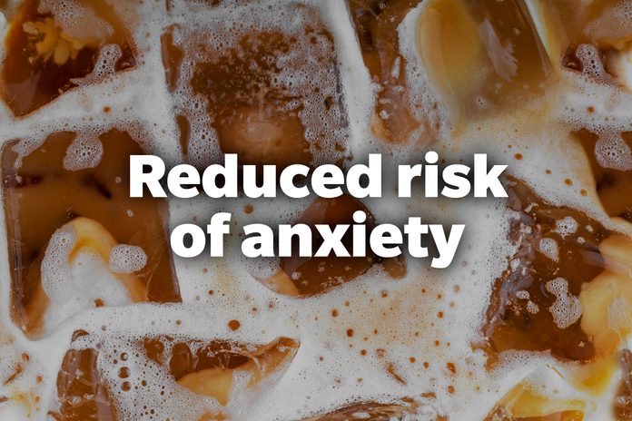 Reduced risk of anxiety