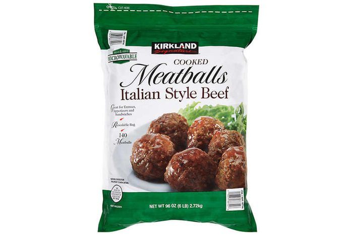 Kirkland Signature Meatballs, Italian Style Beef, Cooked 6 lbs