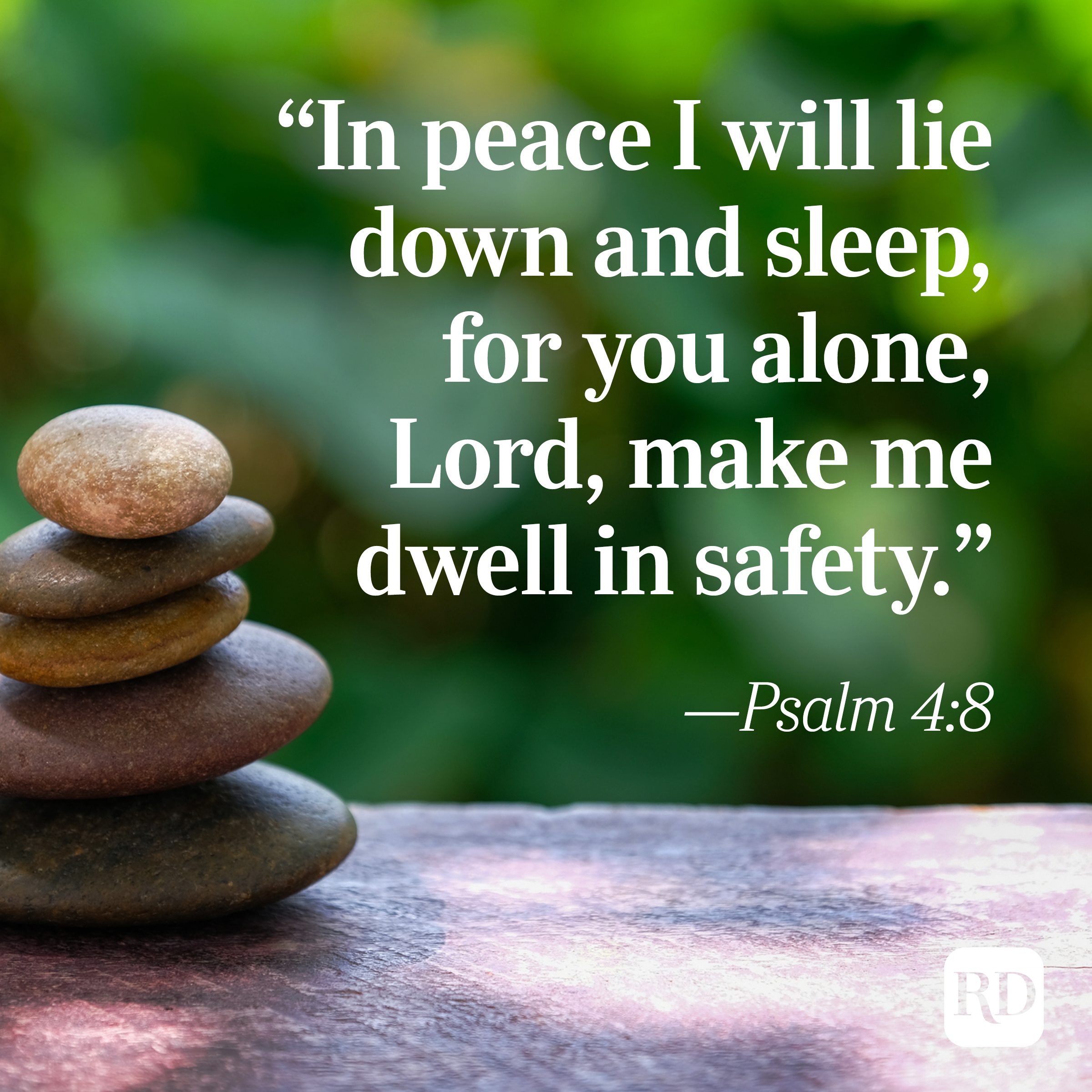 Bible Quote: Psalm 4:8