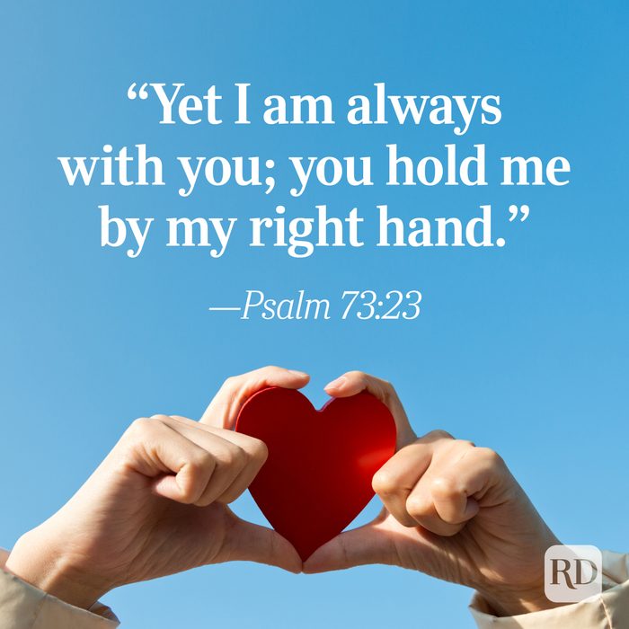 Bible Quote: Psalm 73:23