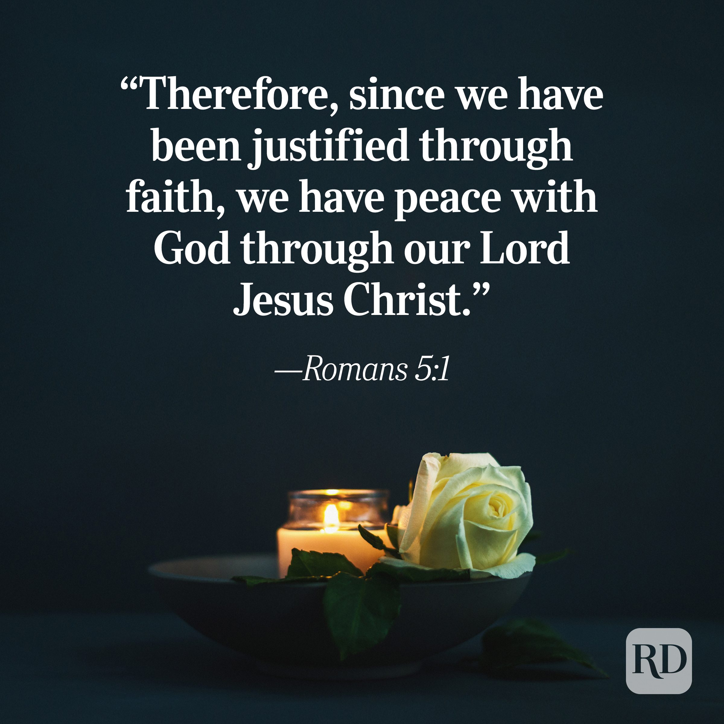 Bible Quote: Romans 5:1
